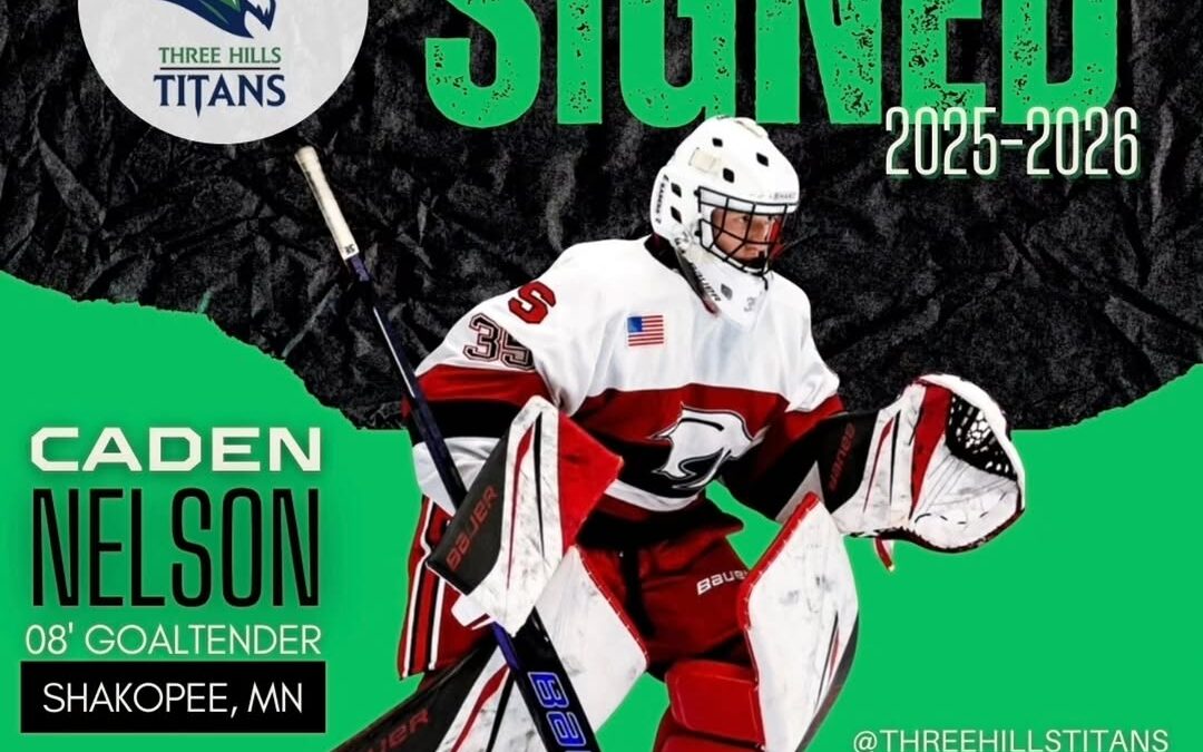 SIGNED! – CADEN NELSON | GOALTENDER